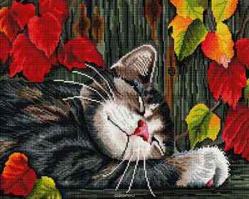 Алмазная мозаика "Рукоделие", 40 х 50 см. AZM4050/J-034