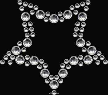 Herma Наклейки Cristal Звезда