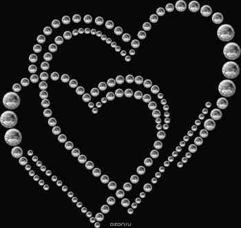 Herma Наклейки Cristal Два сердца