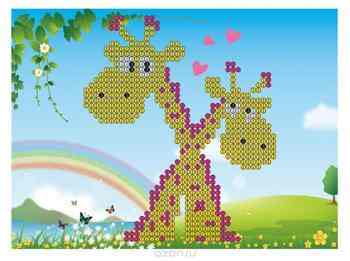 Molly Картина мозаикой Два жирафа