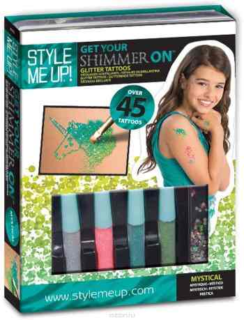 Style Me Up Набор для творчества Мерцающие тату Волшебство