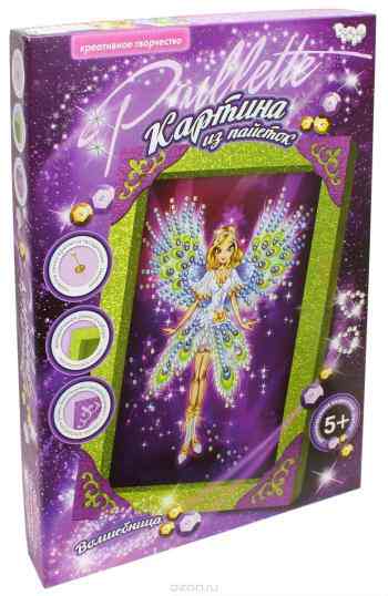 Danko Toys Создание картины из пайеток Волшебница