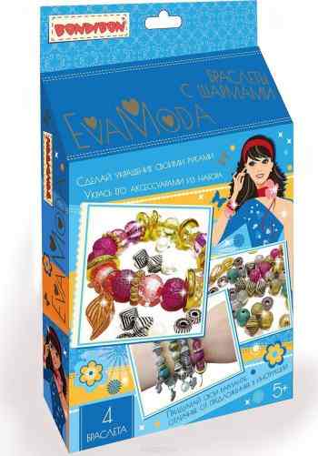 Bondibon Набор для создания украшений Eva Moda Браслеты с шармами