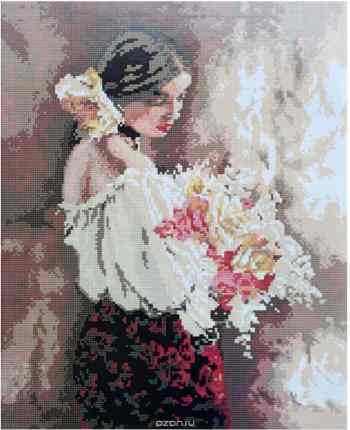 Алмазная мозаика "Cristal", на деревянном подрамнике, 40 х 50 см. 7712971