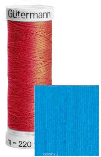 Нить Gutermann "Sew-All", для всех материалов, 200 м, 5 шт. 132057_386