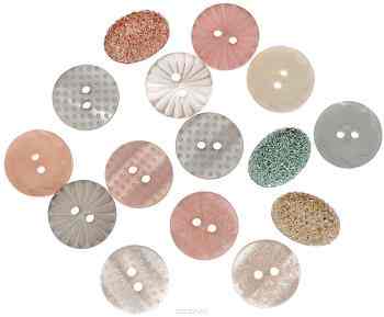 Декоративные пуговицы Dress It Up "Сияющие", 15 шт. 7702300