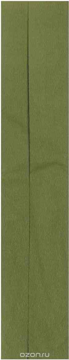 Бумага креповая "Folia", цвет: оливковый (42), 50 см x 2,5 м