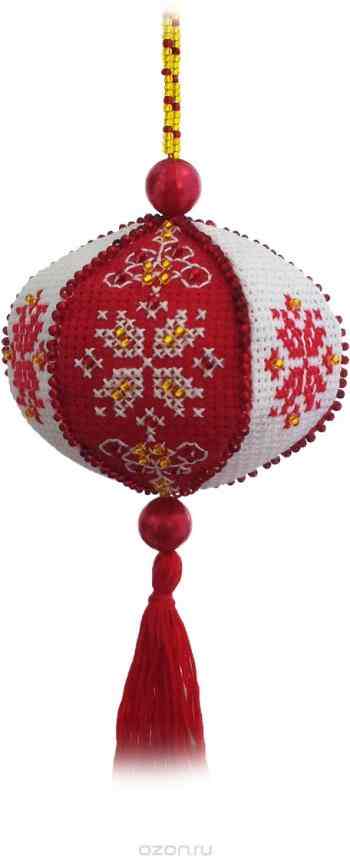 Набор для изготовления подвески Zengana "Китайский фонарик", 8 х 8 см. М-044