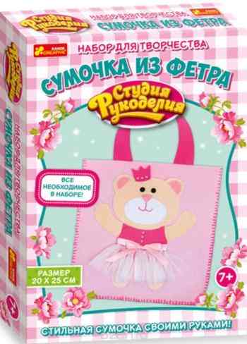Ranok Набор для шитья Сумочка из фетра Мишка
