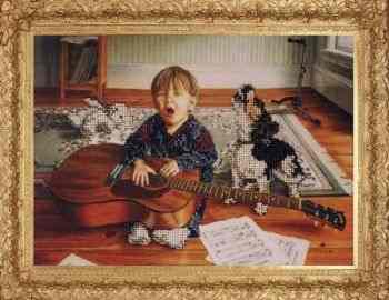 Набор для вышивания бисером "КРАСА И ТВОРЧЕСТВО" 51110 "Репетиция"