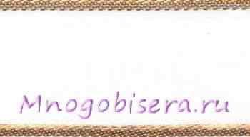 Лента атласная с метанитом ширина 45 мм 3425 № 2