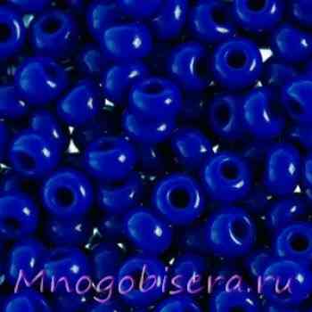 Бисер Preciosa NO 10/0 цв 33060 Royal Blue чистый синий