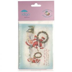 Декупажная карта "Новогодние сюжеты", 32 см х 45см