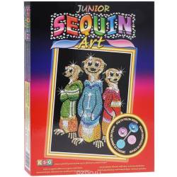 Мозаика из пайеток "Junior: Сурикаты"