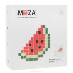 Магнитная мозаика Moza "Арбуз", 92 элемента