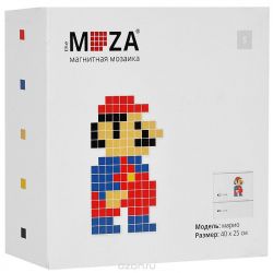 Магнитная мозаика Moza "Марио", 121 элемент