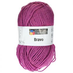 Пряжа для вязания "Bravo", цвет: розовый (08289), 133 м, 50 г