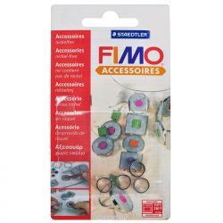 Оправа круглая "Fimo", 1 см, 4 шт