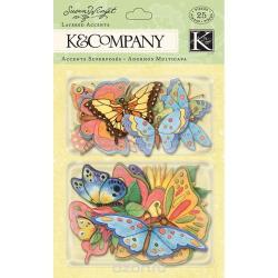 Стикеры K&Company "Весенние бабочки. Весна", 25 шт