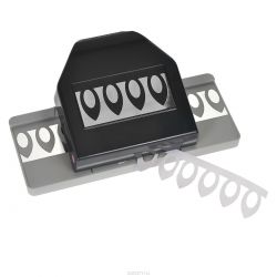 Фигурный дырокол EK Tools "Лепестки: Астра". EKS-54-51001