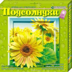 Набор для создания объемной картины "Подсолнух"