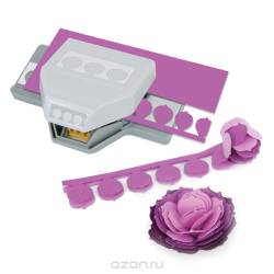 Фигурный дырокол EK Tools "Лепестки: Гардения". EKS-54-50080