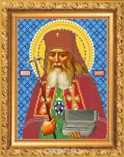 Набор для вышивания бисером "Святой Лука Крымский", 19,1 x 23,8 см