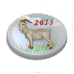 Форма для литья "Козел 2015", пластиковая, 16 х 11 х 2 см