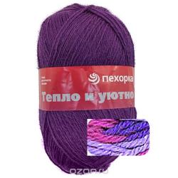Пряжа "Тепло и уютно" 100гр. 400м. (100% шерсть). 360029_820М_820 М