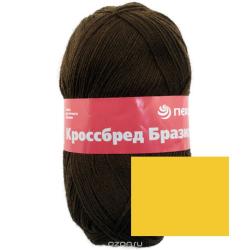 Пряжа для вязания Пехорка "Кроссбред Бразилии", цвет: листопад (340), 500 м, 100 г, 5 шт