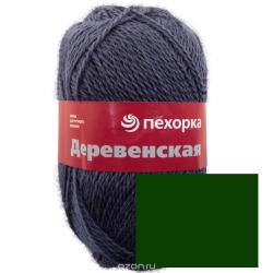 Пряжа для вязания Пехорка "Деревенская", цвет: лавр (381), 250 м, 100 г, 10 шт