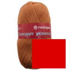 Пряжа для вязания Пехорка "Секрет успеха", цвет: красный мак (88), 250 м, 100 г, 10 шт