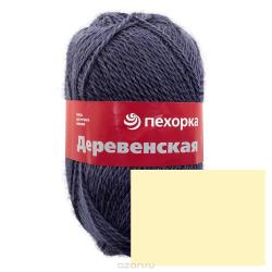 Пряжа для вязания Пехорка "Деревенская", цвет: суровый (166), 250 м, 100 г, 10 шт