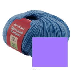 Пряжа для вязания Пехорка "Детский каприз", цвет: лаванда (329), 225 м, 50 г, 10 шт