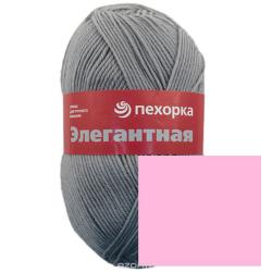 Пряжа для вязания Пехорка "Элегантная", цвет: орхидея (24), 250 м, 100 г, 10 шт