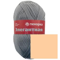 Пряжа для вязания Пехорка "Элегантная", цвет: светлый нектар (341), 250 м, 100 г, 10 шт