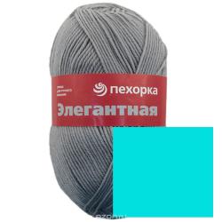 Пряжа для вязания Пехорка "Элегантная", цвет: океан (95), 250 м, 100 г, 10 шт