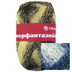 Пряжа "Суперфантазийная" 360гр. 830м. (50%шерсть, 48%акрил, 2%п/а.). 360054_912М_912М