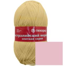 Пряжа для вязания Пехорка "Австралийский меринос", цвет: петунья (345), 400 м, 100 г, 5 шт