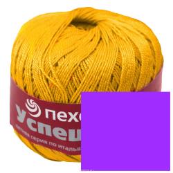 Пряжа для вязания Пехорка "Успешная", цвет: фиалка (179), 220 м, 50 г, 10 шт