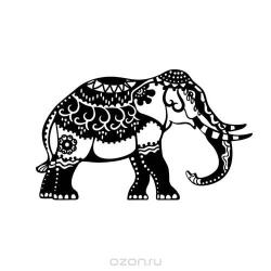 Трафарет Marabu "Indian Elephant", 29 х 18 см