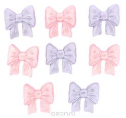 Пуговицы декоративные Dress It Up "Бантики", 6 шт
