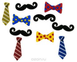 Пуговицы декоративные Dress It Up "Мужской стиль", 10 шт. 7706291