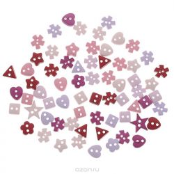 Пуговицы декоративные Dress It Up "Розы", 50 шт. 7702395