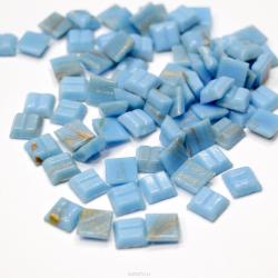 Мозаичная смальта "Лазурь", 1 x 1 см, 100 г