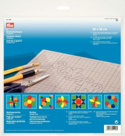 Трафаретные листы "Prym", цвет: прозрачный, 30 см х 30 см, 3 шт