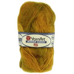 Пряжа для вязания YarnArt "Mohair Classic", цвет: желтый, светло-зеленый (5005), 220 м, 100 г, 5 шт