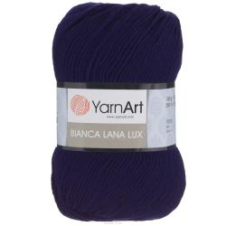 Пряжа для вязания YarnArt "Bianca LanaLux", цвет: синий (863), 250 м, 100 г, 5 шт