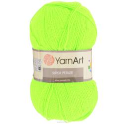 Пряжа для вязания YarnArt "Super Perlee", цвет: лимонный (224), 400 м, 100 г, 5 шт