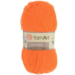 Пряжа для вязания YarnArt "Super Perlee", цвет: оранжевый (71), 400 м, 100 г, 5 шт
